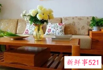 客厅茶几如何摆放漂亮干净