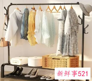 卧室挂衣架落地家用欧式