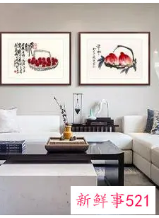 客厅沙发背景墙装饰画风水挂什么好