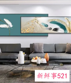 客厅沙发背景墙装饰画风水挂什么好