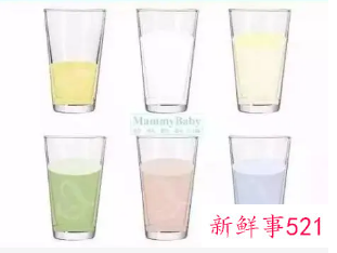 正常母乳的颜色的图片