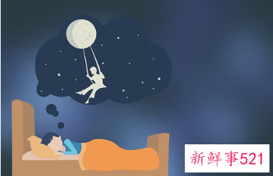 女人梦见家乡仙境般的美景