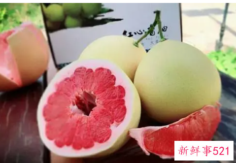 红心柚子营养更优