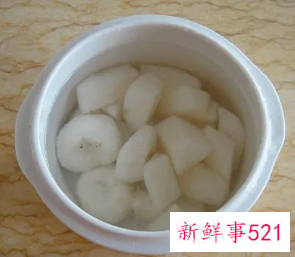 马蹄煮水的功效与作用