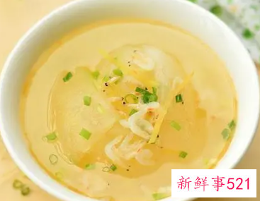 冬瓜和什么搭配做汤