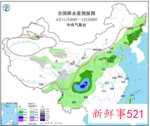 我国东部多地受较强冷空气影响将有较强降水