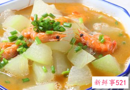 冬瓜和什么搭配做汤