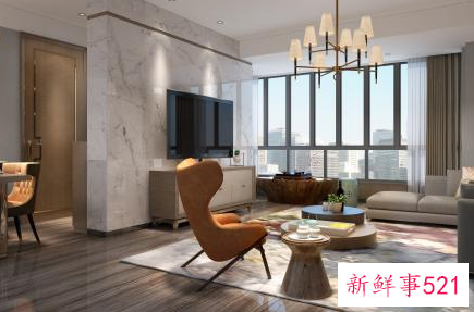 客厅连阳台怎样装窗帘呢