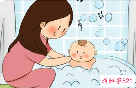 婴儿洗澡一天的时间