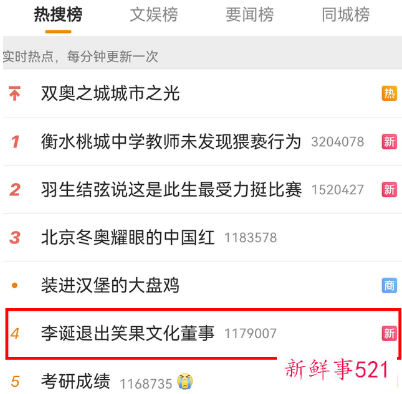 笑果回应李诞卸任董事