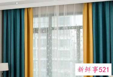 客厅什么颜色的窗帘比较好