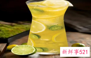 柠檬茶的功效