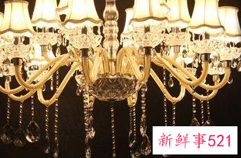 吊灯水晶灯怎么擦