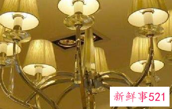 吊灯水晶灯怎么擦