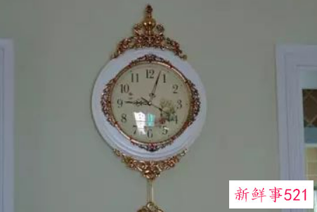 餐厅挂钟摆放风水禁忌