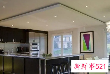 开放式厨房吊顶怎么做