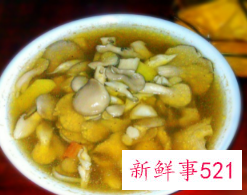 鲜菇鸡汁煲的做法