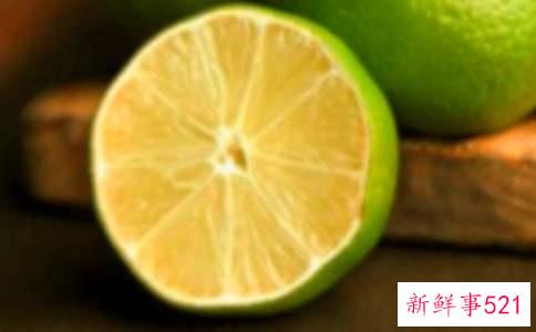 柠檬的功效与作用