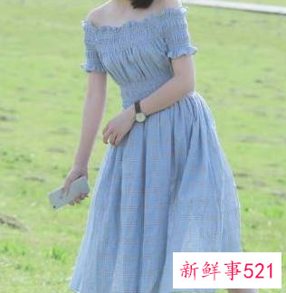 十二星座专属露肩裙