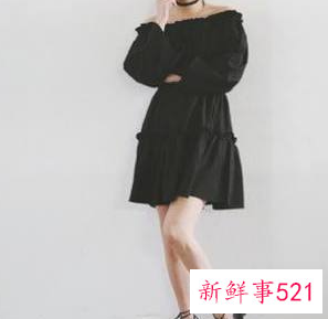 十二星座专属露肩裙