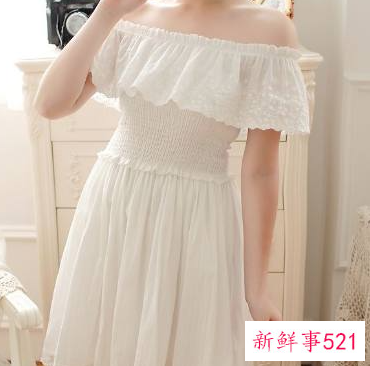 十二星座专属露肩裙