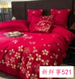 过年铺色床品寓意