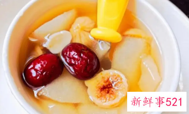 无花果雪梨糖水原料和做法
