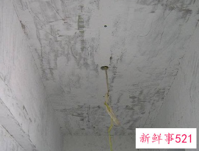 天花板漏水掉墙皮怎么处理