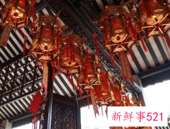 生男孩祠堂挂灯习俗