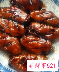 可乐鸡翅怎么画简图