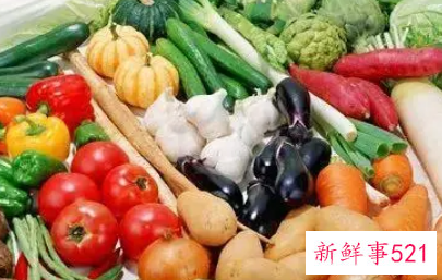 哪些蔬菜是凉性的哪些是温性的