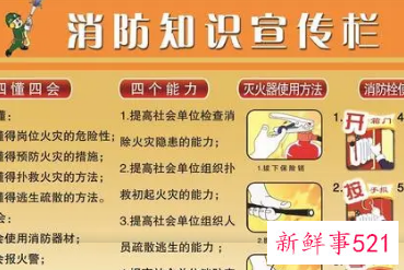 防火灭火常识