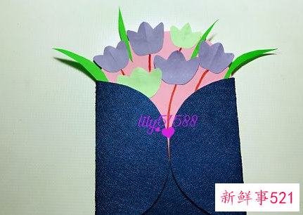 贺卡怎么做简单又漂亮花朵