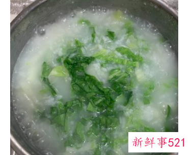 青菜粥怎么做好吃窍门