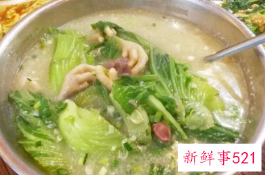 鸡杂汤锅的做法