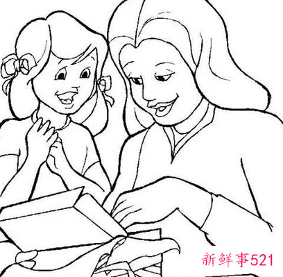 母亲节送给妈妈的画画