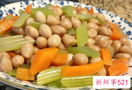 水煮花生拌芹菜的做法窍门