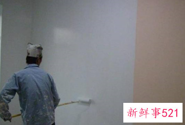 刷白墙的教程