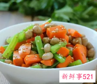 水煮花生拌芹菜的做法窍门