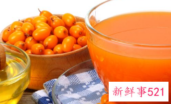 沙棘原浆的功效与作用适合人群