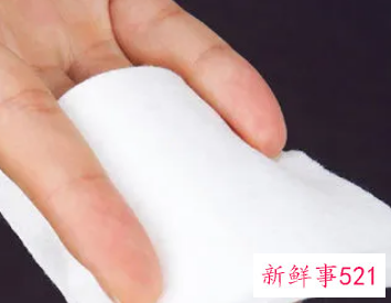 化妆棉使用步骤图解