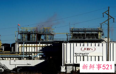 最大肉食品加工商在美工厂因遭网络攻击关停