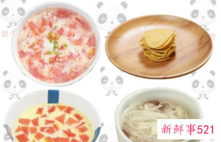 四五岁儿童一周食谱