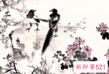 挂花鸟画的禁忌