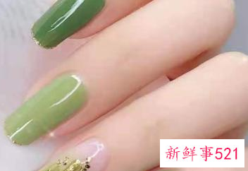 什么指甲的颜色显白