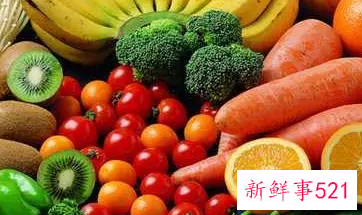 会产生黑色素的食物