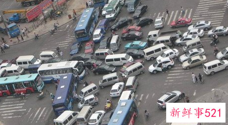 梦见交通堵塞有什么征兆