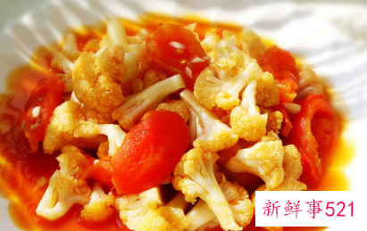 番茄菜花的做法