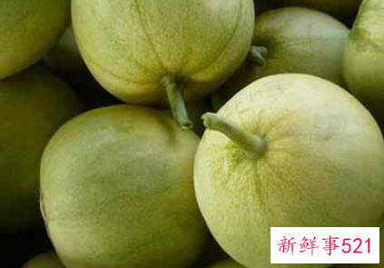 香瓜的功效与副作用