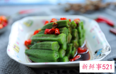秋葵的凉拌方法